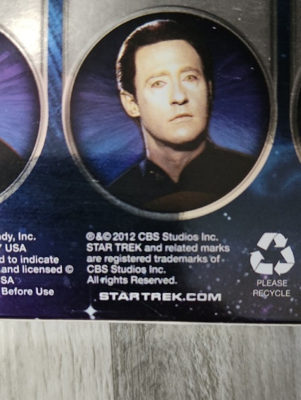 Star Trek Next Generation 25th Anniversary PEZ Dispenser Set Limited Run - Picture 12 of 12